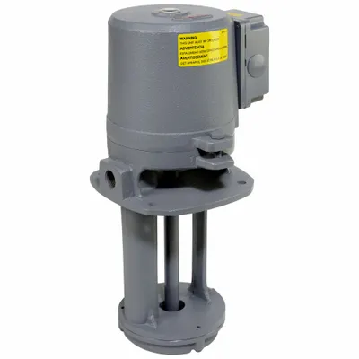 GRAYMILLS Machine Tool Pump: 230/460V AC, 1/4 hp, 500 SUS Max Visc - Immersion Coolant Pumps