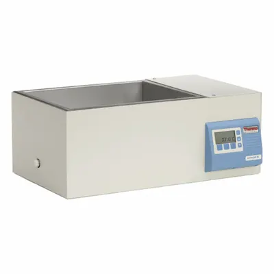 THERMO SCIENTIFIC Water Bath: 19 L Capacity, 100°C Max Temp, Stainless Steel, +/-0.1°C - General Purpose Water Baths