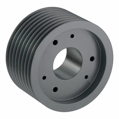 OEM V-Belt Pulley: 5V1030 - Bushed-Bore Cast-Iron Wedge V-Belt Pulleys