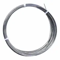 APPROVED VENDOR Wire Rope: Stainless Steel, 1 x 19, 940 lb Working Load Limit, 50 ft Overall Lg