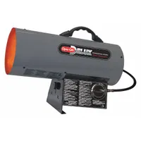 DYNA-GLO Portable Gas Torpedo Heater: 60,000 BtuH Heating Capacity Output, 1,350 sq ft Heating Area (MPN RMC-FA60DGD)
