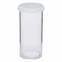 APPROVED VENDOR Vial with Cap: Sample, Polystyrene, 44.36 mL, 36.5 mm Body Dia, Non-Sterile, Round (MPN VIAL-12C-10)
