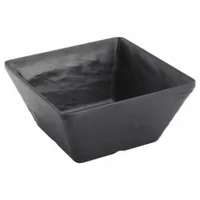 AMERICAN METALCRAFT Melamine Faux Slate Bowl,Black,7": 58 oz Capacity, Melamine, Black (MPN FSMEL73)