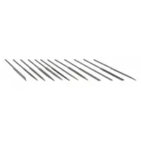 Needle File Set: Barrette/Crossing/Half Round/Knife/Rectangular/Round/Slitting/Square/Triangular (MPN 10Z662)
