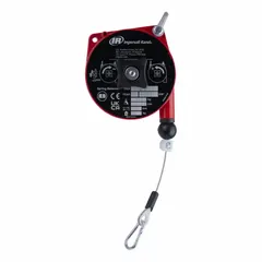 This tool balancer suspends and counterbalances handheld tools up to 4.4 lb, reducing operator fatigue. It features a fixed 5.2 ft cable and an aluminum body. Suitable for assembly lines, maintenance shops, and industrial workstations where steady support for repetitive tasks is required.