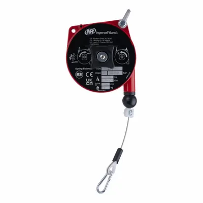 INGERSOLL RAND Tool Balancer: Non-Locking, 4.4 lb Max. Tool Wt, 5.2 ft Cable Lg, Aluminum - General Purpose Tool Balancers