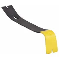 Flat Pry Bar: Claw End, 13 in Overall Lg, 1/4 in Bar Wd, 1 3/4 in End Wd, T No, 3 Nail Slots, ASME (MPN 55-515)