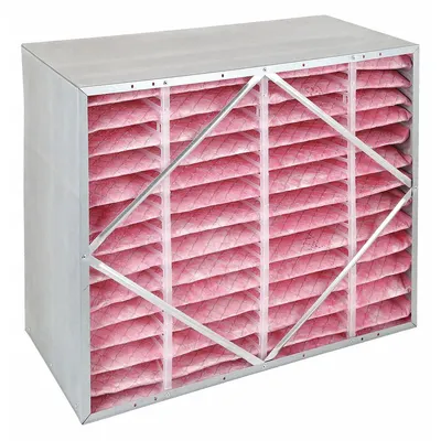 OEM Rigid Cell Air Filter: 20 in x 24 in x 12 in, Fiberglass, No Header - MERV 11 Rigid Cell Air Filters