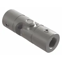 BELDEN Universal Joint: Stainless Steel, 1000, Round Keyed, 12 mm Bore Dia, 85.7 mm Overall Lg (MPN UJ-SS1000x12K)