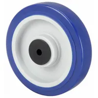 APPROVED VENDOR Caster Wheel: 5 in Wheel Dia., 1 1/4 in Wheel Wd, Polyurethane, 220 lb Load Rating