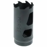 MORSE Hole Saw: 1 1/4 in Saw Dia., 2/3 Teeth per Inch, 1 15/16 in Max. Cutting Dp, Carbide Tipped (MPN MHSTK20)