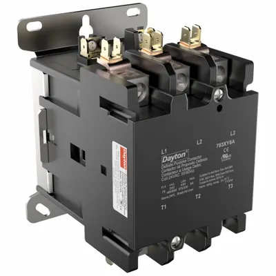 Dayton Non-Reversing Definite Purpose Contactor - Non-Reversing Definite Purpose Contactors