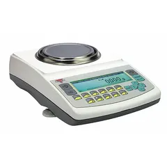 The TORBAL AG500 is a precision lab balance with a 500 g capacity and 0.001 g readability. It features an LCD display and supports multiple weighing units including ct, g, gr, kg, lb, mg, oz, ozt, and pwt. Suitable for laboratory, jewelry, and pharmaceutical weighing applications.