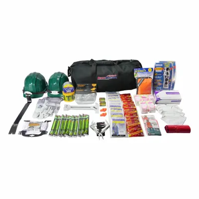 READY AMERICA Emergency Survival Kit, 50 Person, Duffel Bag, 70030 - Emergency Survival Kits