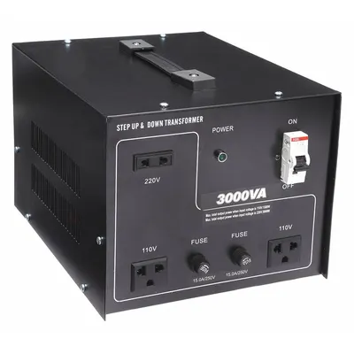 OEM Step Up/Step Down Voltage Converter: 3 kVA Power Rating - International Voltage Converters