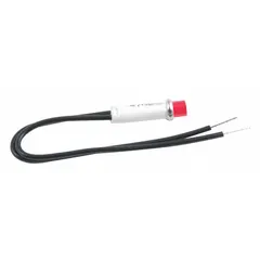 Replacement light assembly for Master Appliance power tools, compatible with model 10009. Operates on 220V and includes a retaining ring for secure installation. Designed for use in applications requiring illumination during precision work.