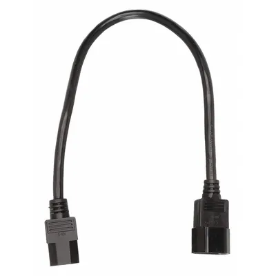 OEM APPROVED VENDOR Power Cord, C14 to C13, 1-1/2 ft, 10 A, PVC Jacket - Electronic Equipment Power Cords