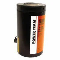 POWER TEAM Hydraulic Cylinder: 100 ton Nominal Capacity, 6 in Nominal Stroke Lg, 20.62 sq in, RAL (MPN RA1006L)
