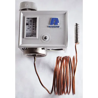RANCO Freezer Control: Temp Control, -35°F to 15°F, SPST, Opens on Rise - Refrigeration Temperature Controls