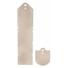Replacement paddle kit for McDonnell & Miller FS7-4W flow switches. Includes one 1-1/4 inch paddle and one 6 inch paddle. Used in industrial fluid systems to restore flow detection for applications such as boiler water level control and pump protection.