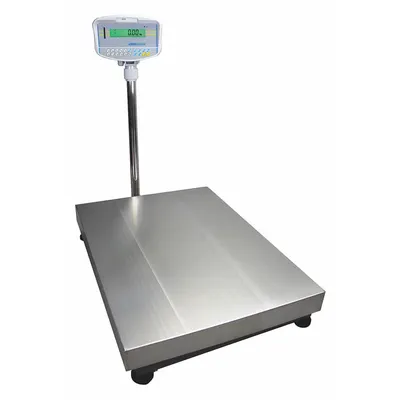 ADAM EQUIPMENT Floor Scale: 330 lb Wt Capacity - Imperial, 0.01 kg/0.02 lb Readability - Floor Scales
