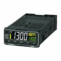 OMRON Temperature Controller: E5GC, 1/32 DIN Size, Linear/RTD/Thermocouple, 100 to 240V AC, 700°C (MPN E5GC-QX1A6M-000)