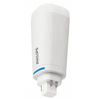 PHILIPS Compact LED Bulb: Type A, 4-Pin (GX24q), Tube, LED, 2700K, 1,200 lm Light Output, Dimmable (MPN 10.5PL-C/T LED/26V-2700 IF 4P 10/1)