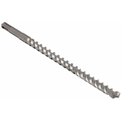 BOSCH Rotary Hammer Drill: 7/16 in Drill Bit Size, 10 in Max Drilling Dp - Carbide-Head SDS-Plus Concrete & Masonry Drill Bits