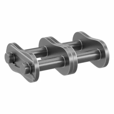 TSUBAKI Connecting Link: For Std Roller Chains, 60, Double Strand, 3/4 in Pitch - Connecting Links for ANSI Standard Chains