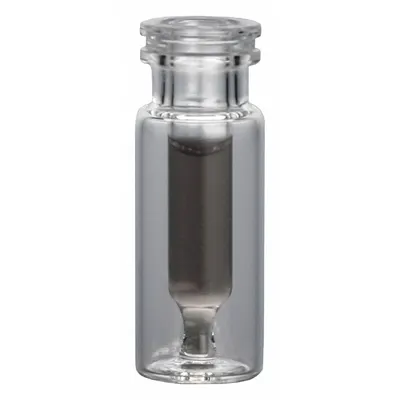 FINNERAN Vial: 0.3 mL, A, No Closure, 12 mm Body Dia, 8-425 mm Screw Closure Size - Glass Chromatography Vials