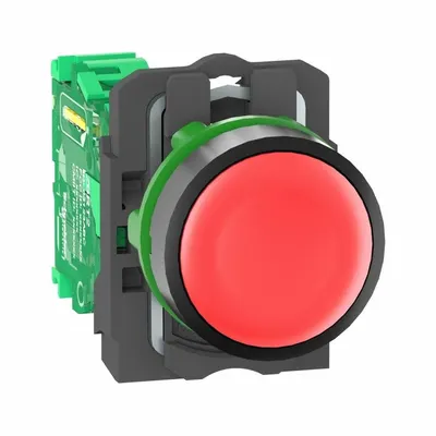SCHNEIDER ELECTRIC Wireless Push Button Transmitter: 22 mm Panel Mounting Size - Non-Illuminated Panel-Mount Push Buttons with Transmitters