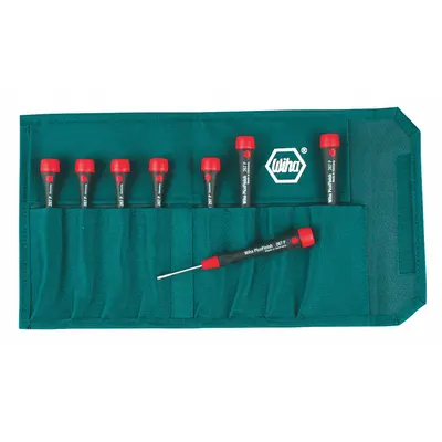 WIHA Precision Screwdriver Set: 1-10 Pieces, 8 Pieces, Torx Tip - Precision Screwdriver Sets