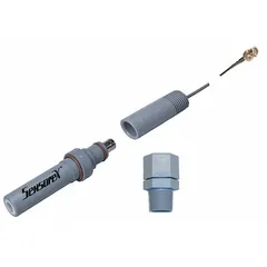 ORP sensor kit with a measurement range of -1999 to 1999 mV. Features a flat CPVC tip, double junction, BNC connection, and a 3.05 m cable. Suitable for oxidation-reduction potential measurement in water and process monitoring applications.