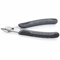 Diagonal Cutting Plier: ESD-Safe, Flush, Pointed, 5 in Overall Lg, 3/8 in Jaw Lg, 1/2 in Jaw Wd (MPN 78 03 125 ESD)