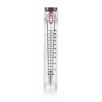 DWYER Flow Meter Pvc 2 - 20 Gpm: Acrylic Flowmeter, Scale, Variable Area, Inline, Vertical, 120°F (MPN VFC-143)