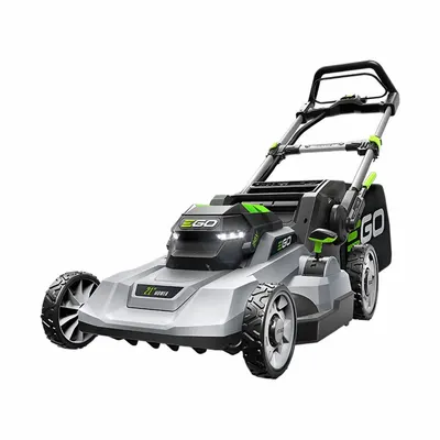 EGO Walk-Behind Lawn Mower: Push, 21 in Cutting Wd, Bag/Mulch/Side Discharge Location - Battery-Powered Lawn Mowers