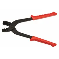 Steel brake tubing pliers for gripping and bending tubing during brake system service. Single-piece construction with no sockets included. Suitable for automotive and industrial maintenance tasks