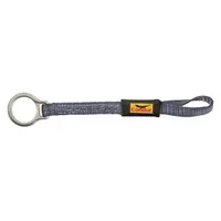 CONDOR D-Ring Extender: Gen Purpose Harnesses, 18 in, 425 lb Wt Capacity, Steel, Polyester, Uncoated