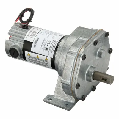 Dayton Gearmotor: Parallel, 12V DC, TENV, 6 RPM, 500 in-lb Max Torque - Parallel Shaft DC Gearmotors
