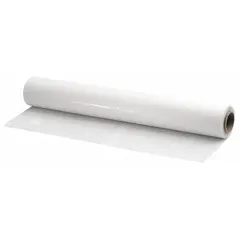 Clear polyethylene sheeting for temporary containment, dust protection, and surface covering during construction, painting, or renovation. Meets LP-378 standards. 4 mil thickness, 8 ft wide, 100 ft long. Not fire-resistant.