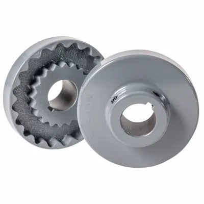 MASTERDRIVE Coupling Flange: 2 15/32 in Outside Dia, 2 3/8 in Coupling Overall Lg - General Purpose Straight Jaw Coupling Hubs