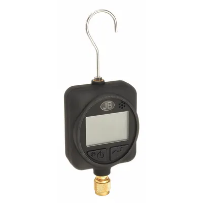 JB INDUSTRIES Vacuum Gauge: LCD, 10 micron Hg to 100,000 micron Hg, ± 10 micron, AA - Digital Vacuum Gauges