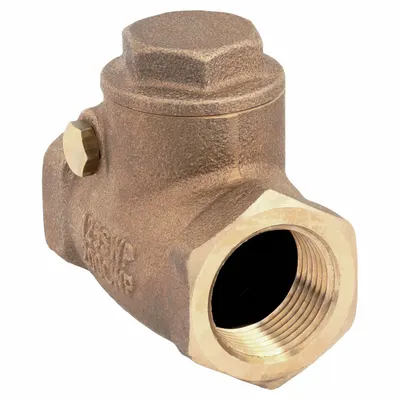 OEM Swing Check Valve: Swing - Bronze Inline Swing Check Valves