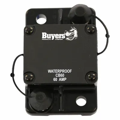 BUYERS PRODUCTS Automotive Circuit Breaker: CB, 42V DC, 60 A at 42V DC - Surface Mount Automotive Circuit Breakers
