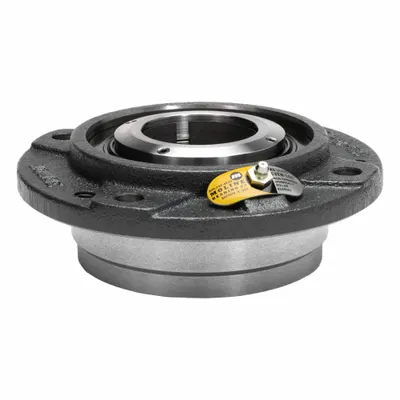 MOLINE BEARING 4 Bolt Flange Bearing: Spherical Roller, 3 15/16 in Bore - Flange-Mount Spherical Roller Bearings