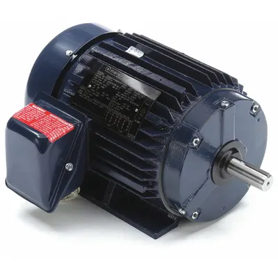 LEESON General Purpose Motor: Rigid Base Mount, Totally Enclosed Fan Cooled, 2 hp - Rigid Base 3-Phase General Purpose AC Motors