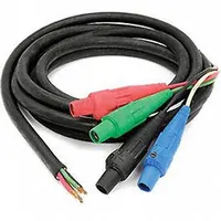 Female cam lock set for use with KWIKOOL KPO12-23-3 portable air conditioner. Provides secure connection point for attaching ducting or hoses to manage exhaust or intake airflow