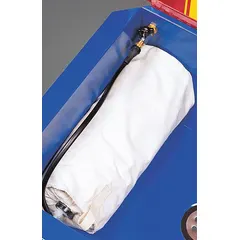 This tan filter bag is designed for use in Zep parts washers with solvent-based cleaning solutions. It removes contaminants from the fluid to maintain cleanliness during parts washing operations. Compatible with Zep parts washer models.
