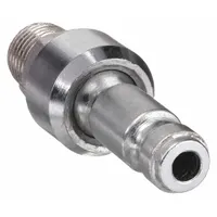 SPEEDAIRE Quick Connect Hose Coupling: 1/4 in Body Size, 1/4 in Hose Fitting Size, MNPT, Male