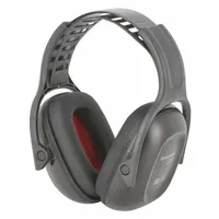 Passive over-the-head earmuff with 23 dB NRR for noise reduction. Dielectric construction with foam cushions and rigid ABS plastic housing. Suitable for industrial environments requiring electrical insulation
